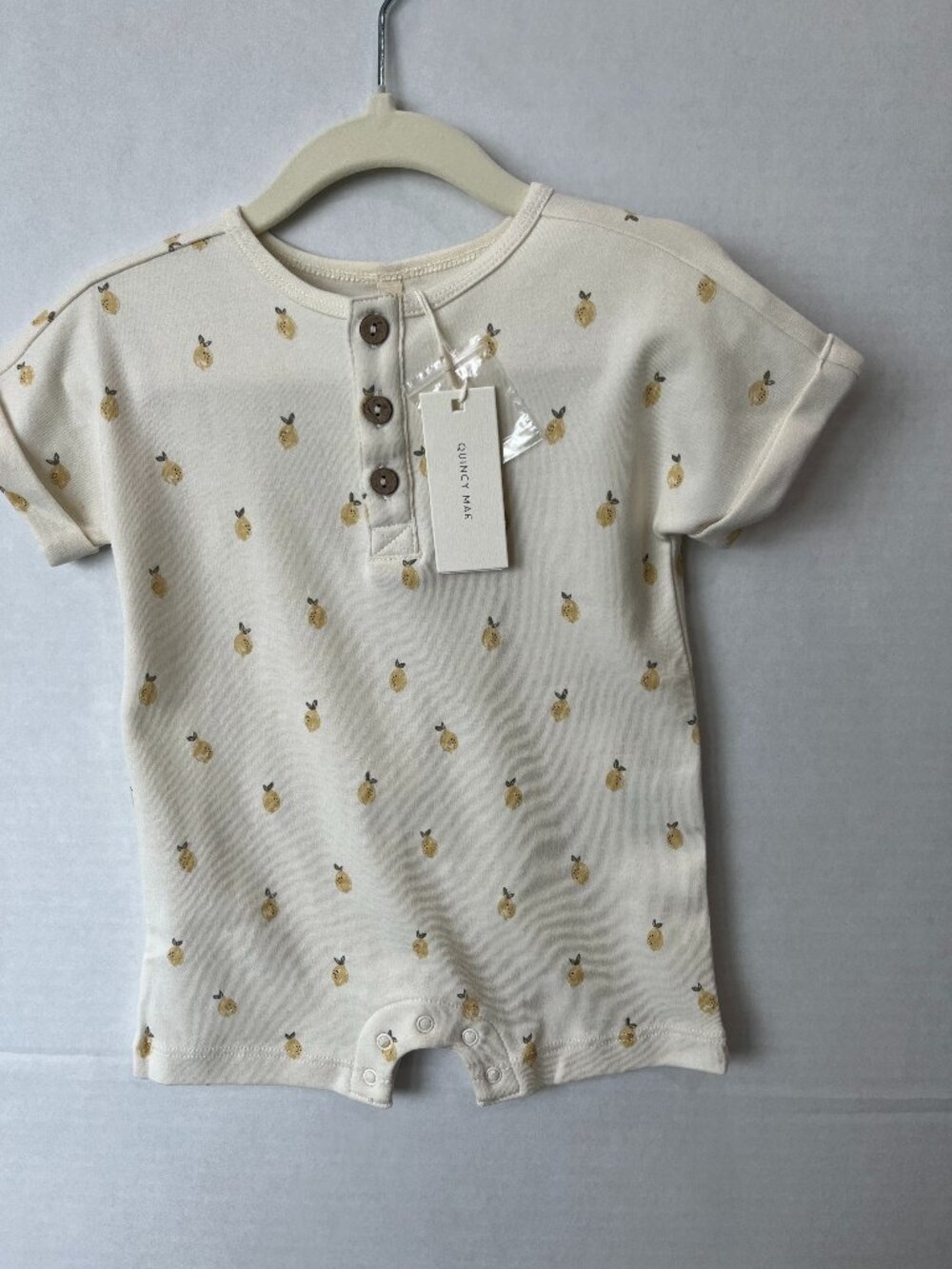 Baby - 3-6M - NWT Short Sleeve One-Piece in Lemons Print